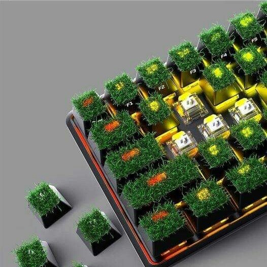 grass keycaps